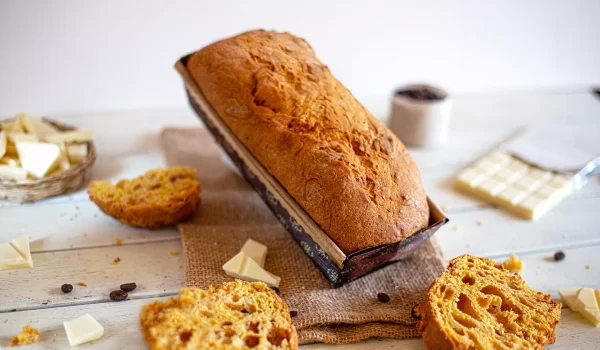 Artisanal White Chocolate and Coffee Bauletto