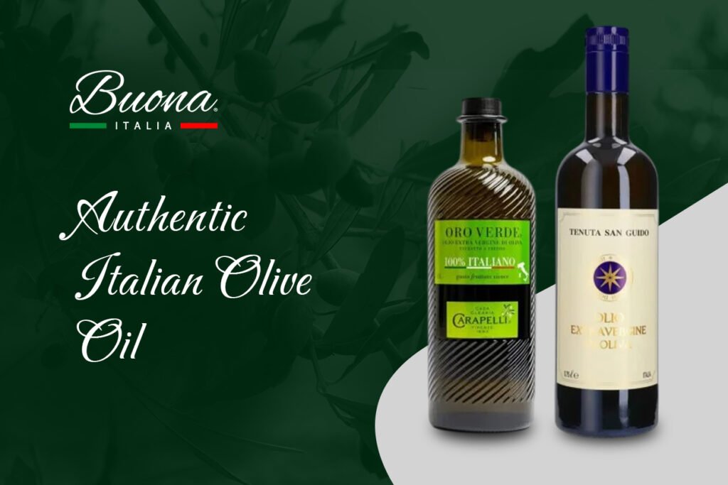 authentic Italian olive oil,