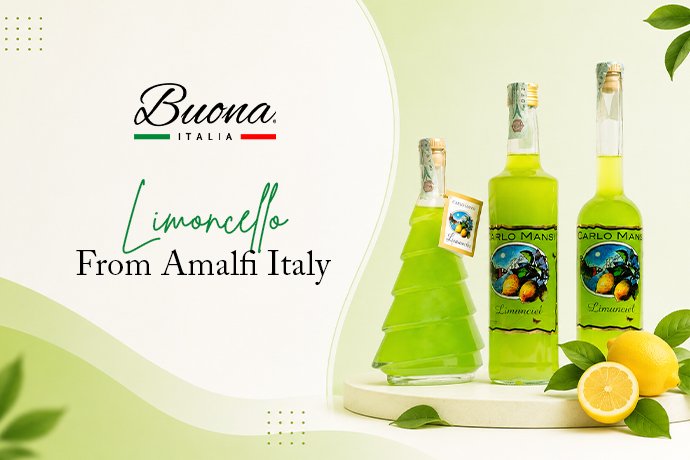 Limoncello from amalfi italy