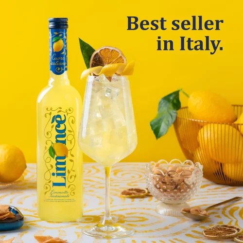 Limoncè – Classic Limoncello with 100% Sicilian Lemons