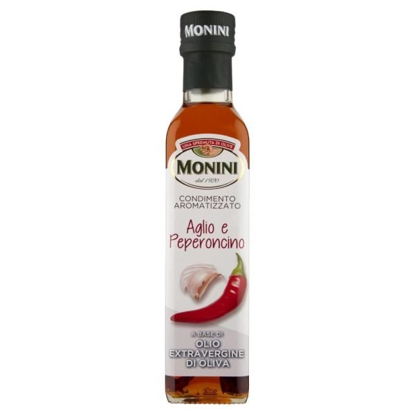 Monini “Garlic & Chili Spark” – Flavored Extra Virgin Olive Oil
